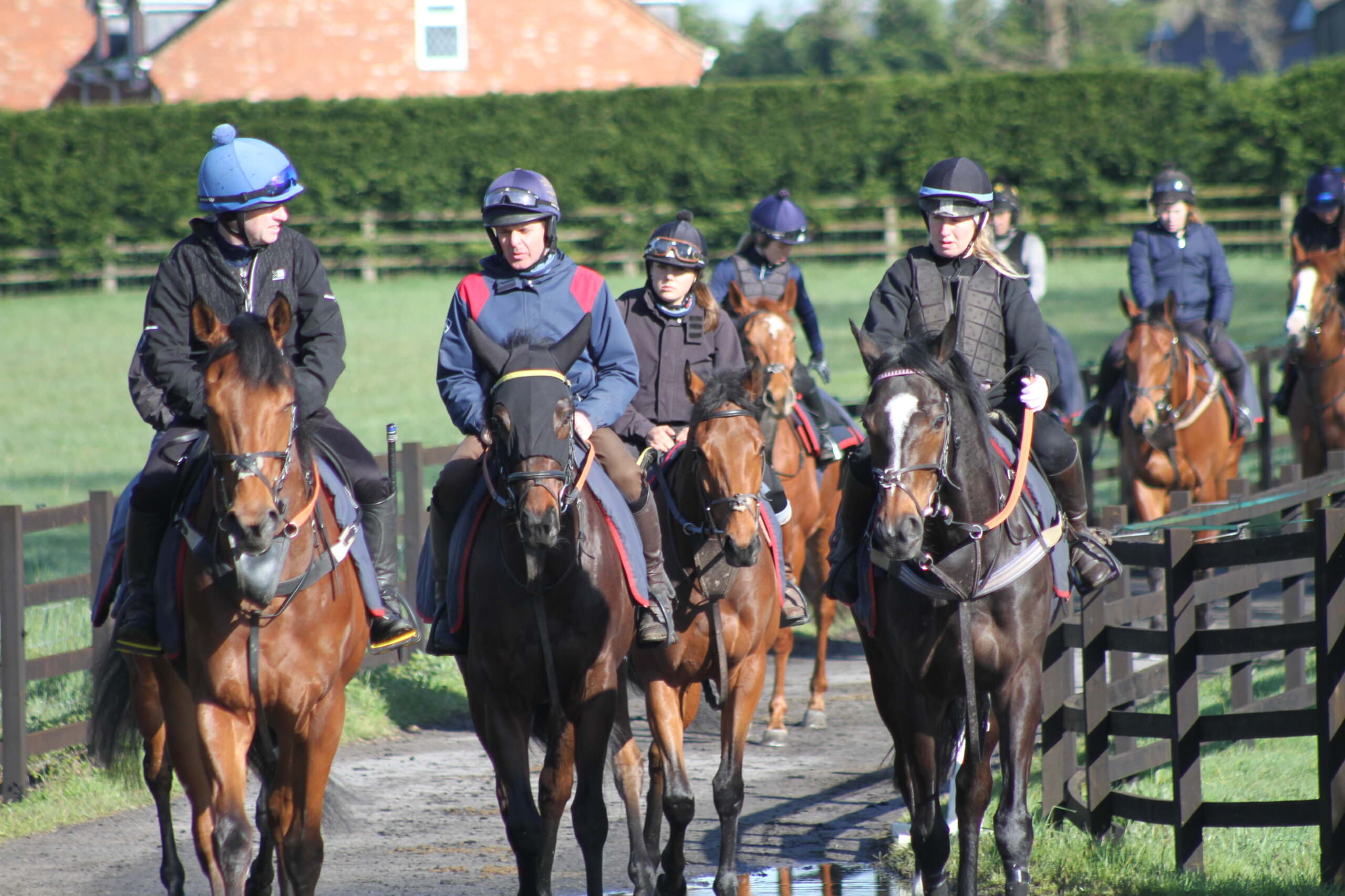 Sunshine after a misty start - Ian Williams Racing